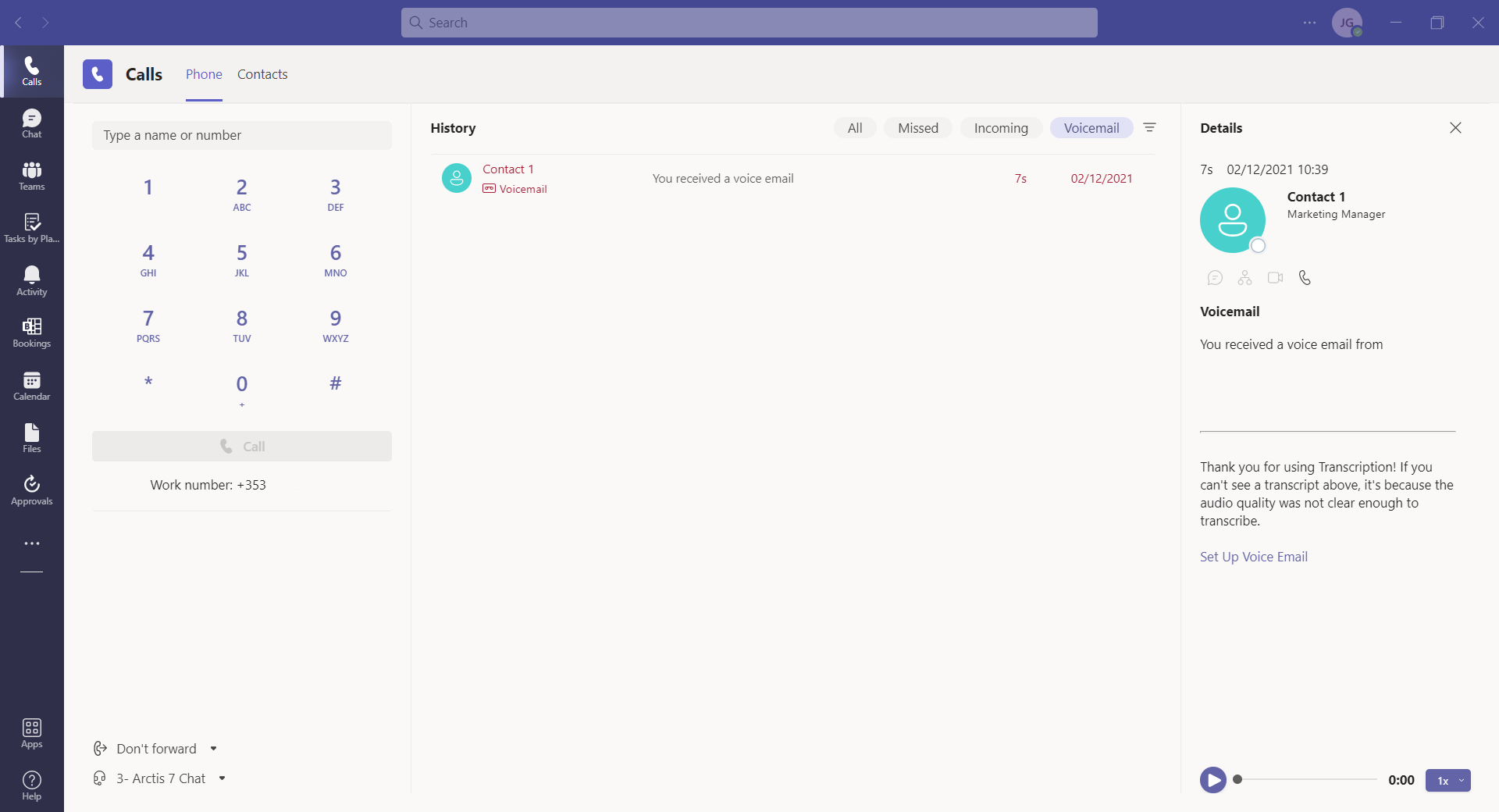 Microsoft Teams telephony 5 Microsoft Teams telephony 5